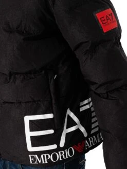 EA7 Side Logo Bomber Jacket - Black 14 EA7 Side Logo Bomber Jacket - Black -Standout Fashion Shop 48735f
