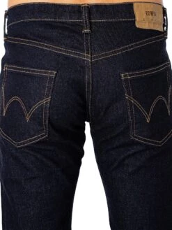 Edwin Regular Tapered Jeans - Dark Blue -Standout Fashion Shop 48747d