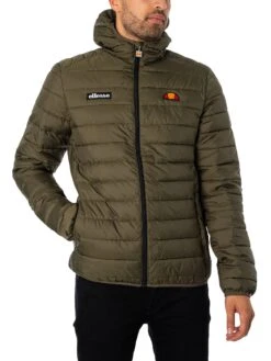 Ellesse Lombardy Padded Jacket - Khaki
