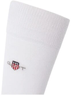 GANT 3 Pack Shield Socks - Black -Standout Fashion Shop 48768j