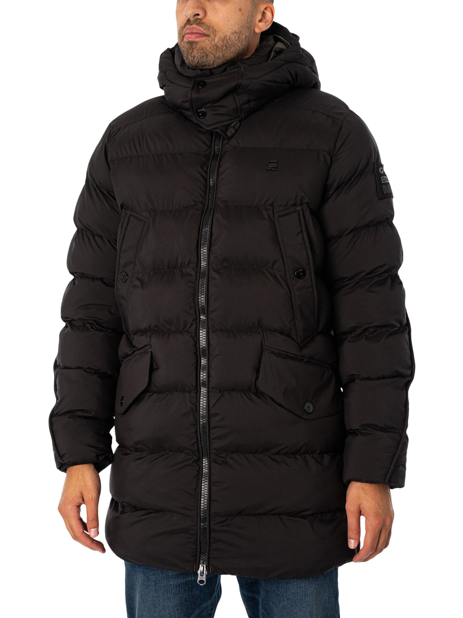 G-Star RAW Whistler Parka Jacket - Black 1 G-Star RAW Whistler Parka Jacket - Black