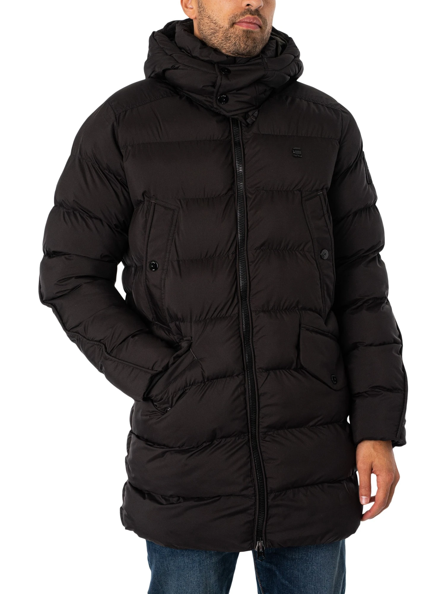 G-Star RAW Whistler Parka Jacket - Black 2 G-Star RAW Whistler Parka Jacket - Black - Image 2