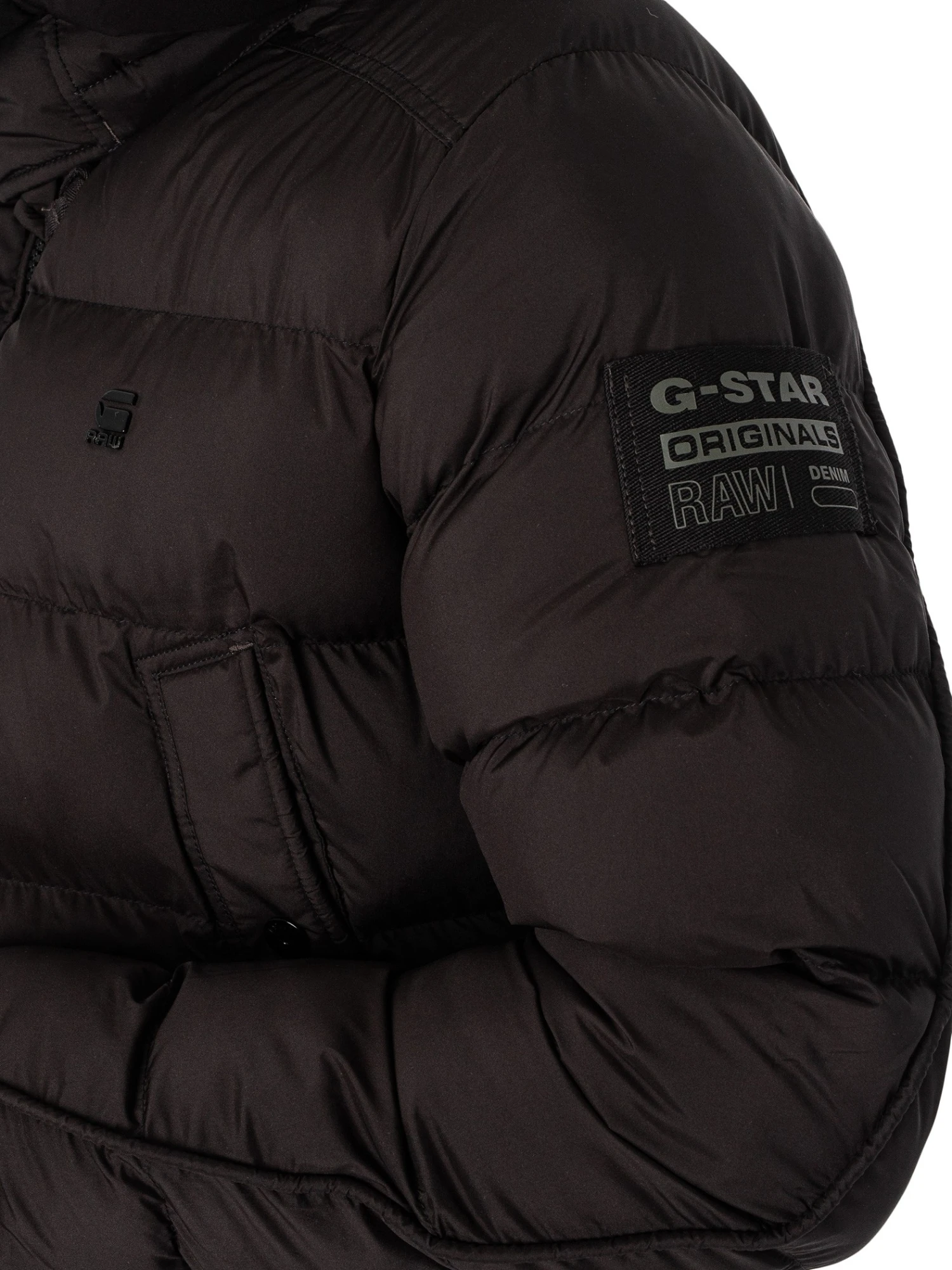 G-Star RAW Whistler Parka Jacket - Black 4 G-Star RAW Whistler Parka Jacket - Black - Image 4