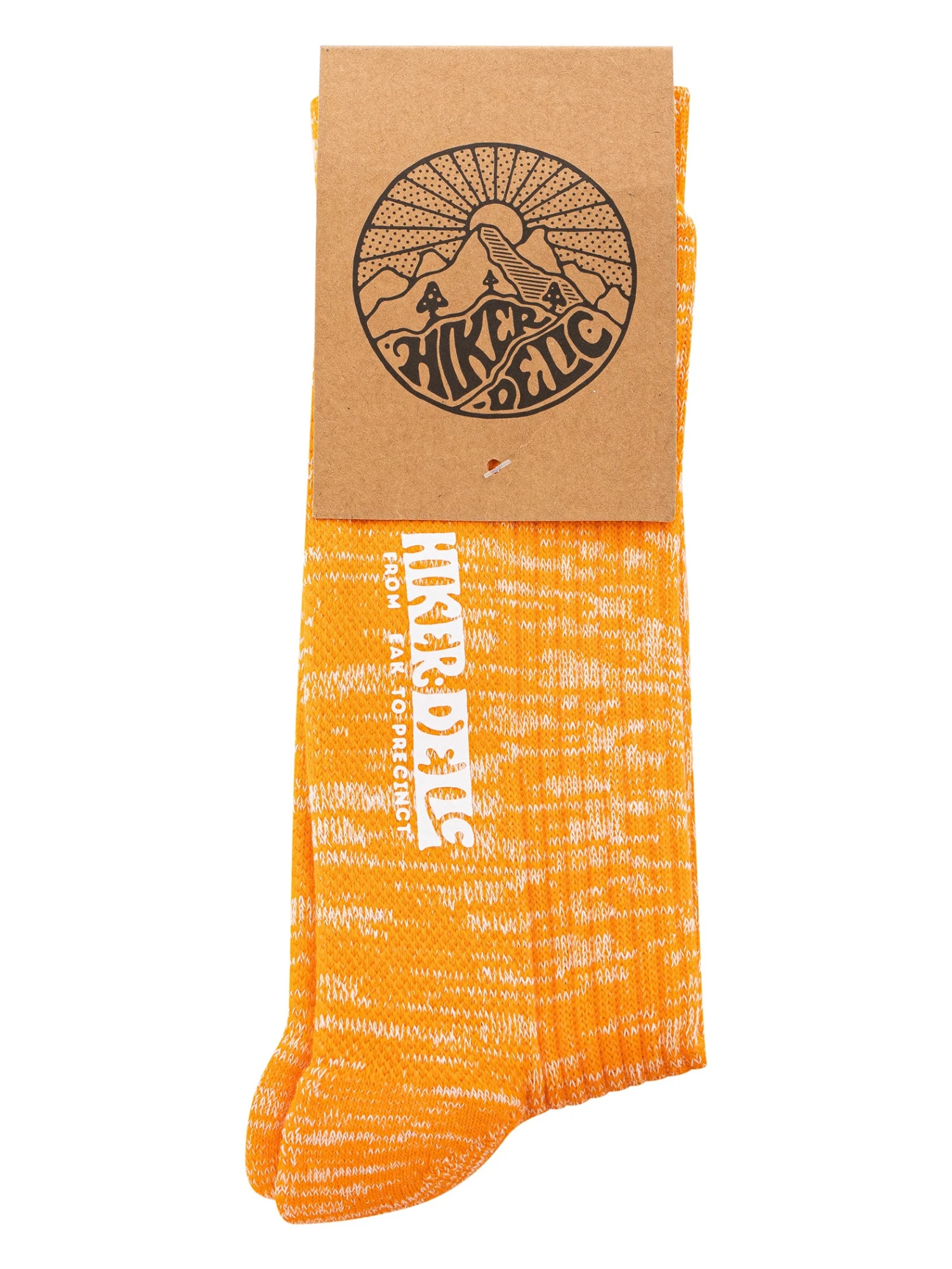 Hikerdelic Seaside Socks - Mandarin 9 Hikerdelic Seaside Socks - Mandarin - Image 9
