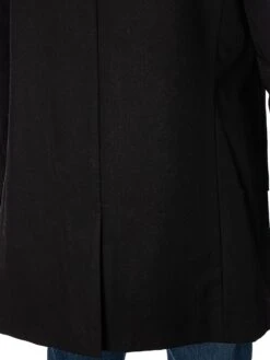 HUGO Marec2341 Trench Coat - Black -Standout Fashion Shop 48790f