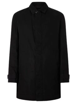 HUGO Marec2341 Trench Coat - Black -Standout Fashion Shop 48790i