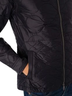 Lyle & Scott Quilted Overshirt - Black Ice -Standout Fashion Shop 48803e