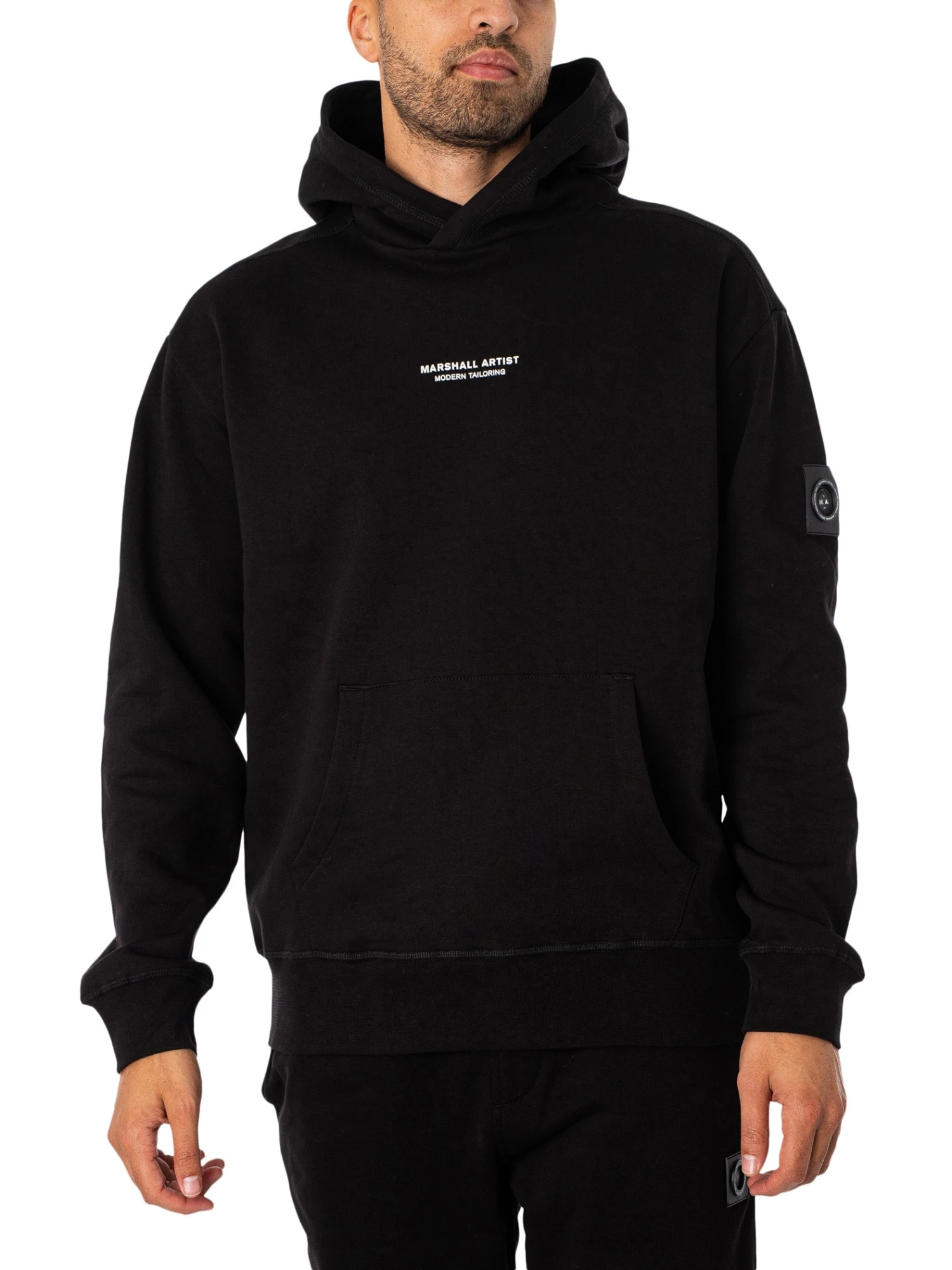 Marshall Artist Siren Pullover Hoodie - Black 1 Marshall Artist Siren Pullover Hoodie - Black