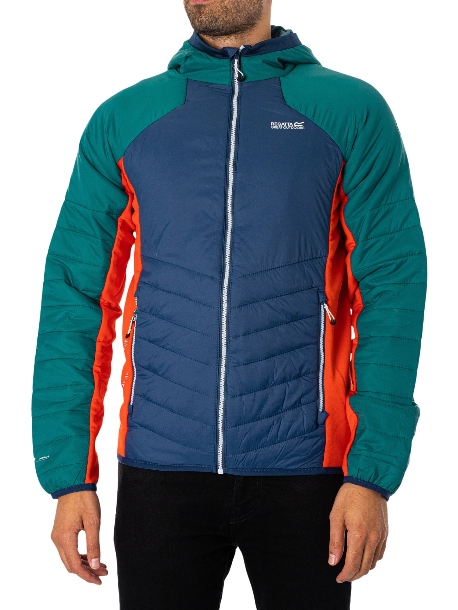 Regatta Trutton Lightweight Jacket - Admiral/Pacific 2 Regatta Trutton Lightweight Jacket - Admiral/Pacific - Image 2