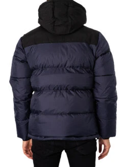 Schott Utah Puffer Jacket - Navy -Standout Fashion Shop 48824c