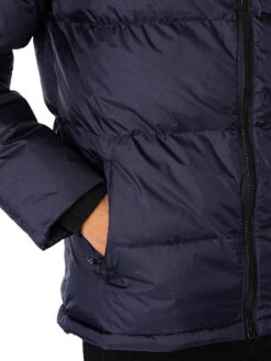 Schott Utah Puffer Jacket - Navy -Standout Fashion Shop 48824e
