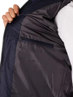 Schott Utah Puffer Jacket - Navy -Standout Fashion Shop 48824f