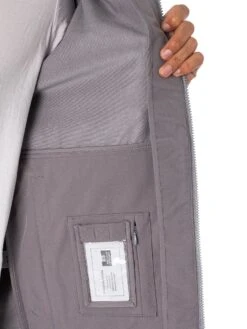 Weekend Offender Stipe Light Jacket - Light Grey -Standout Fashion Shop 48835f