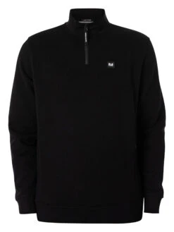 Weekend Offender Faraone Track Zip Sweatshirt - Black 9 Weekend Offender Faraone Track Zip Sweatshirt - Black -Standout Fashion Shop 48880e
