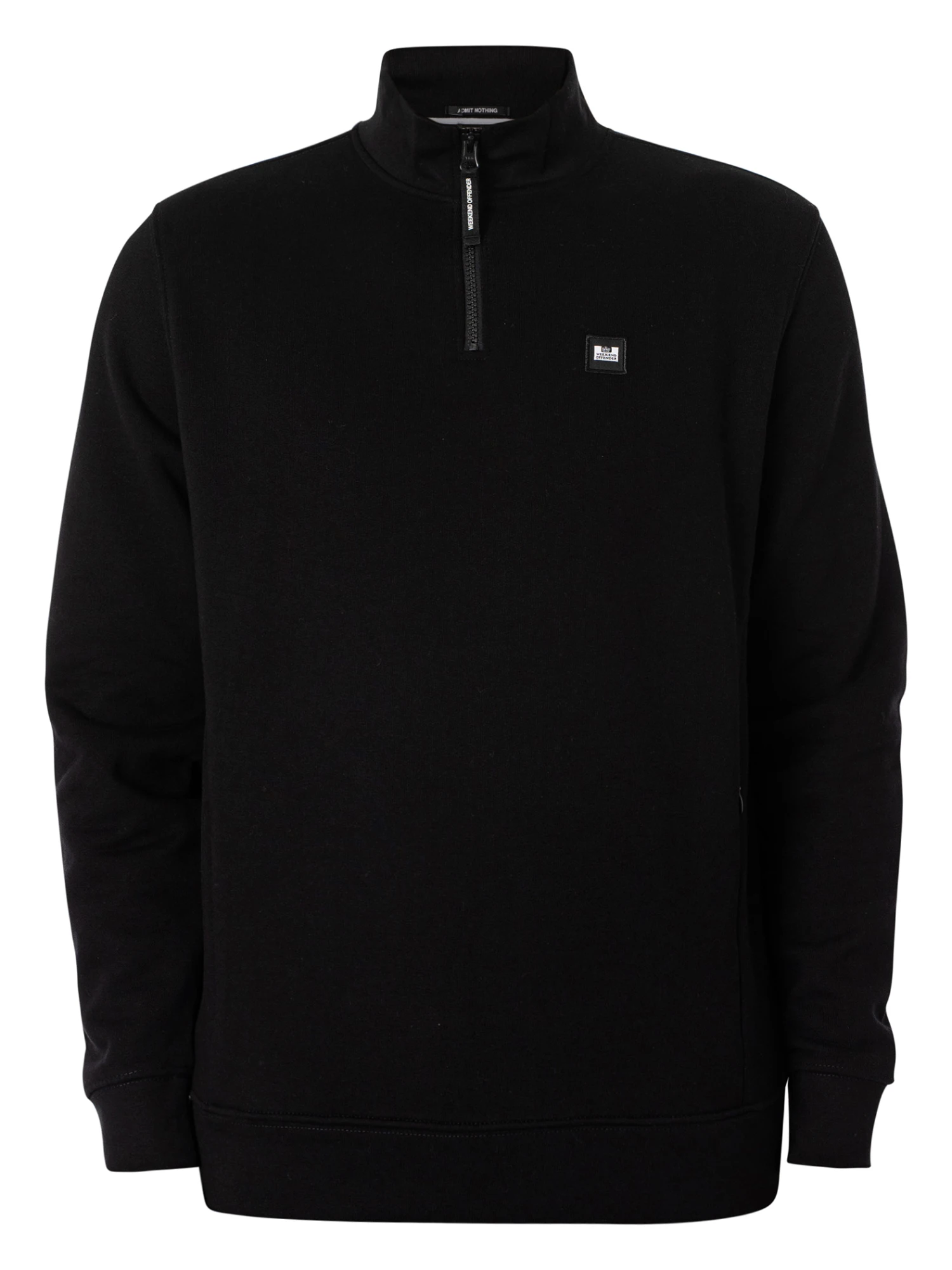 Weekend Offender Faraone Track Zip Sweatshirt - Black 5 Weekend Offender Faraone Track Zip Sweatshirt - Black - Image 5