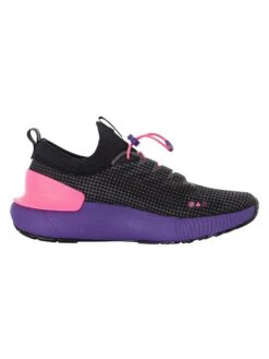 Under Armour HOVR Phantom 3 SE Storm Trainers - Black / Metro Purple -Standout Fashion Shop 48917c