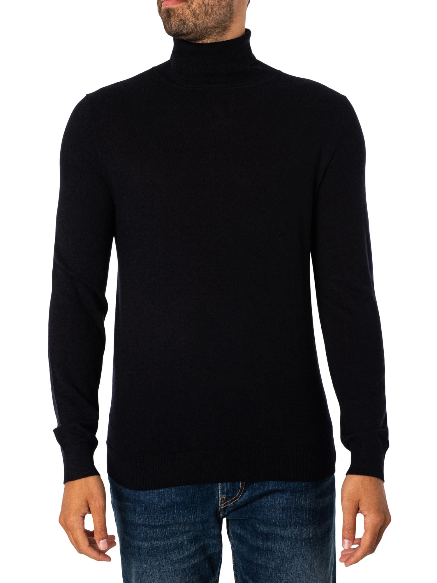 Antony Morato Cashmere Wool Turtleneck Knit - Black 1 Antony Morato Cashmere Wool Turtleneck Knit - Black