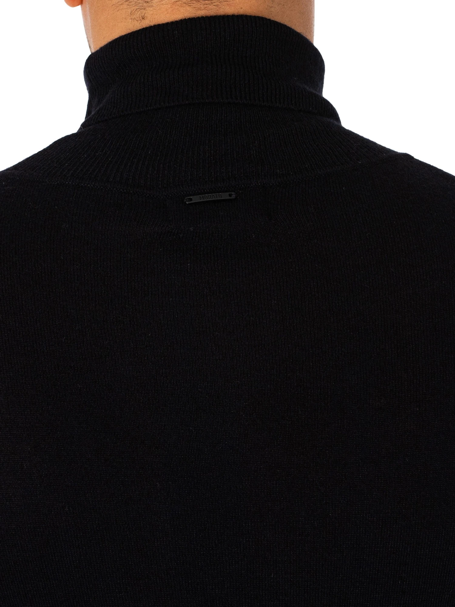 Antony Morato Cashmere Wool Turtleneck Knit - Black 5 Antony Morato Cashmere Wool Turtleneck Knit - Black - Image 5
