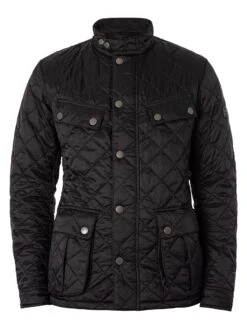 Barbour International Tourer Ariel Quilted Jacket - Black -Standout Fashion Shop 48956g