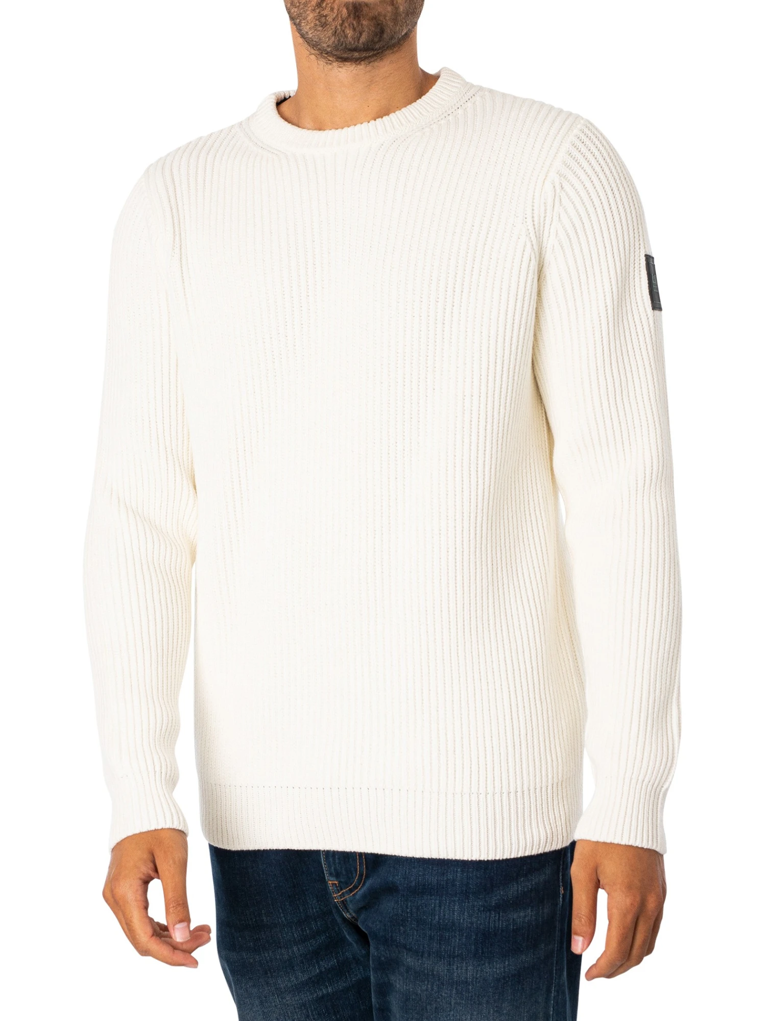 Weekend Offender Couto Sweatshirt - Winter White 1 Weekend Offender Couto Sweatshirt - Winter White