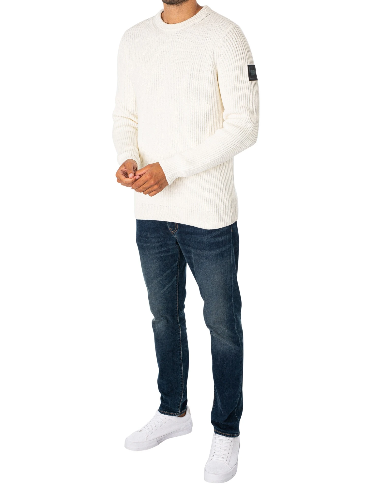 Weekend Offender Couto Sweatshirt - Winter White 5 Weekend Offender Couto Sweatshirt - Winter White - Image 5