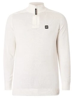 Weekend Offender Pierre Zip Knit - Winter White -Standout Fashion Shop 48970e