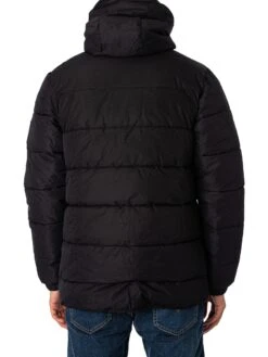 Ellesse Gerana Puffer Jacket - Black -Standout Fashion Shop 48982c