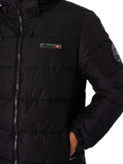 Ellesse Gerana Puffer Jacket - Black -Standout Fashion Shop 48982d