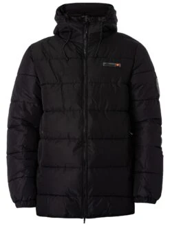Ellesse Gerana Puffer Jacket - Black -Standout Fashion Shop 48982h