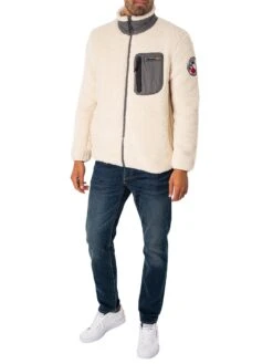 Ellesse Arbio Jacket - Off White -Standout Fashion Shop 48994e