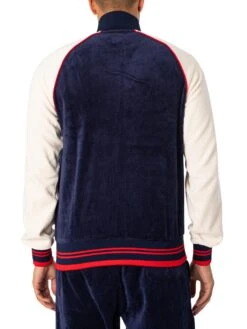 Fila Liston Colour Block Track Jacket - Navy/Gardenia/Red -Standout Fashion Shop 48998c