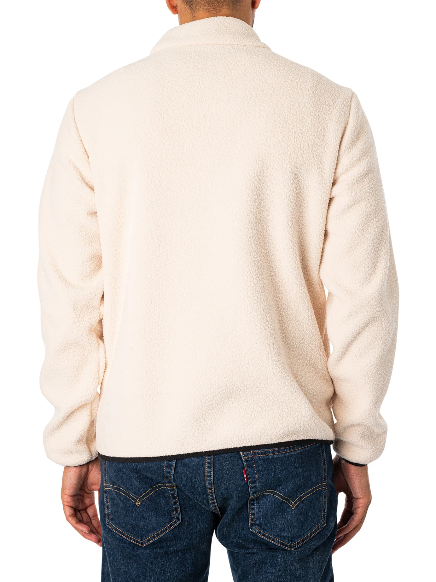 Ellesse Zinco Pullover Jacket - Off White 3 Ellesse Zinco Pullover Jacket - Off White - Image 3