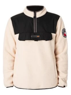 Ellesse Zinco Pullover Jacket - Off White 11 Ellesse Zinco Pullover Jacket - Off White -Standout Fashion Shop 49004f