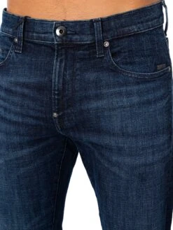 G-Star RAW Revend Skinny Jeans - Worn In Blue -Standout Fashion Shop 49020e