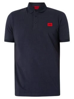 HUGO Dereso232 Slim Polo Shirt - Dark Blue 9 HUGO Dereso232 Slim Polo Shirt - Dark Blue -Standout Fashion Shop 49023e