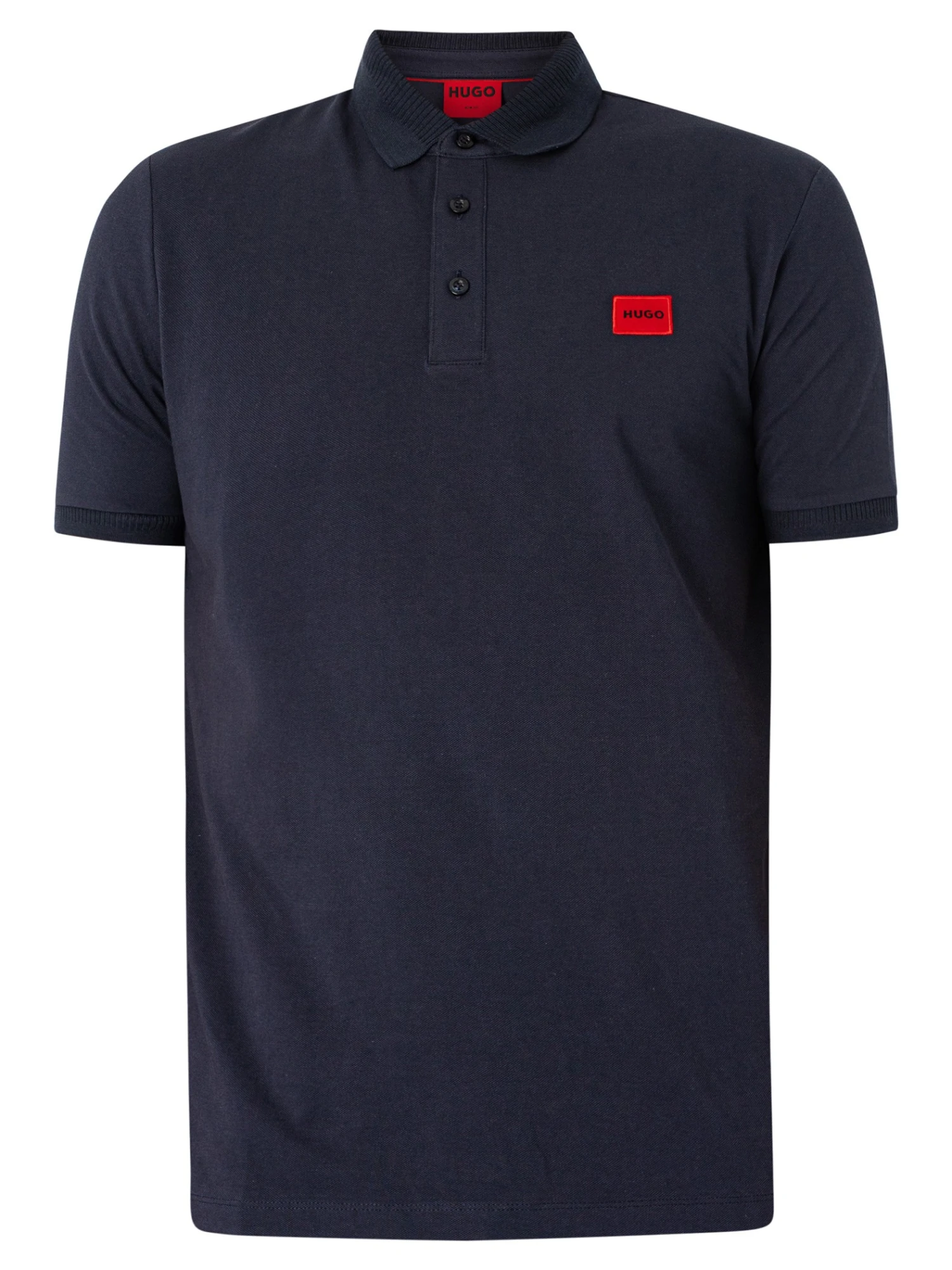 HUGO Dereso232 Slim Polo Shirt - Dark Blue 5 HUGO Dereso232 Slim Polo Shirt - Dark Blue - Image 5
