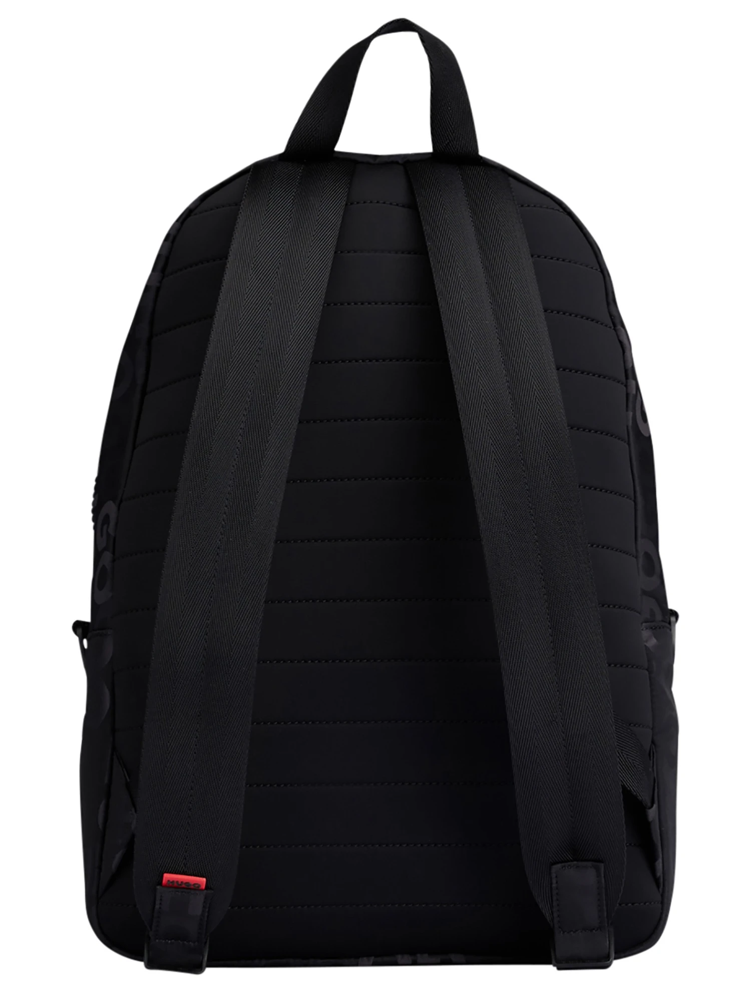 HUGO Ethon 2.0 Multi Logo Backpack - Black 3 HUGO Ethon 2.0 Multi Logo Backpack - Black - Image 3