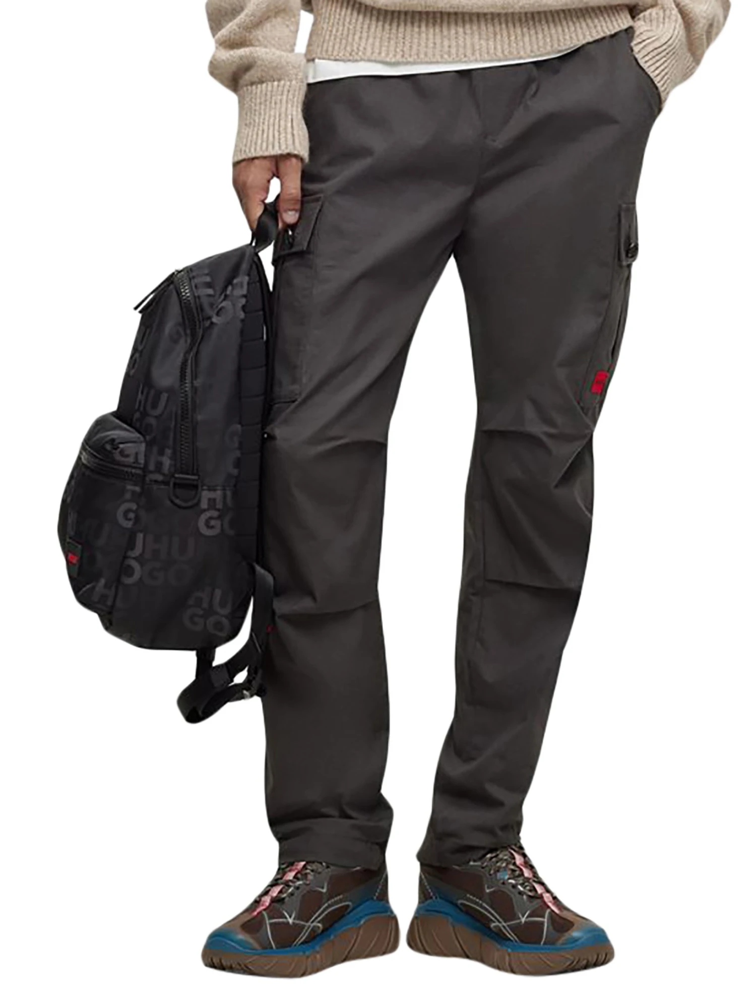 HUGO Ethon 2.0 Multi Logo Backpack - Black 6 HUGO Ethon 2.0 Multi Logo Backpack - Black - Image 6