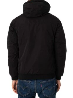 Jack & Jones Champ Bomber Jacket - Black 9 Jack & Jones Champ Bomber Jacket - Black -Standout Fashion Shop 49037c