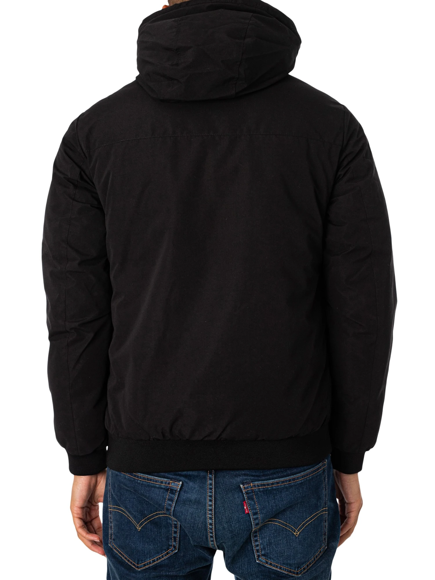 Jack & Jones Champ Bomber Jacket - Black 3 Jack & Jones Champ Bomber Jacket - Black - Image 3