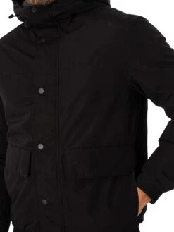 Jack & Jones Champ Bomber Jacket - Black 10 Jack & Jones Champ Bomber Jacket - Black -Standout Fashion Shop 49037d