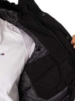 Jack & Jones Champ Bomber Jacket - Black 11 Jack & Jones Champ Bomber Jacket - Black -Standout Fashion Shop 49037e