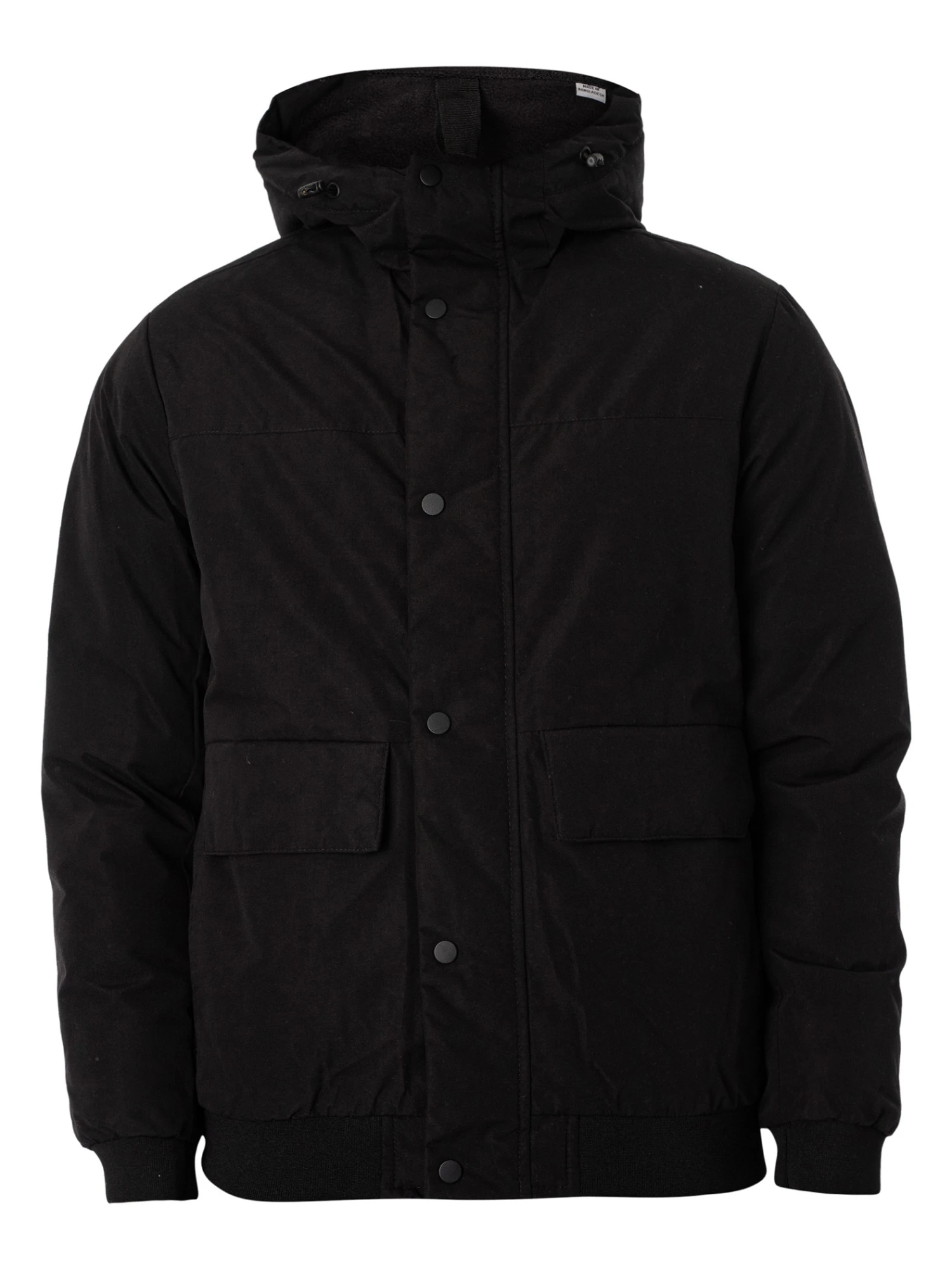 Jack & Jones Champ Bomber Jacket - Black 7 Jack & Jones Champ Bomber Jacket - Black - Image 7
