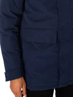 Jack & Jones Champ Parka Jacket - Navy Blazer -Standout Fashion Shop 49039e