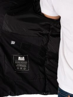 Weekend Offender Storm Parka Jacket - Black -Standout Fashion Shop 49049f