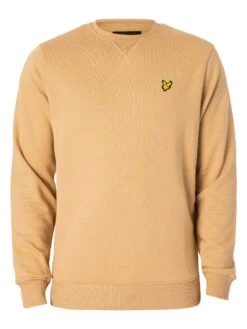 Lyle & Scott Crew Sweatshirt - Cairngorms Khaki -Standout Fashion Shop 49054e