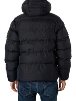 Napapijri Rainforest Puffer Jacket - Black -Standout Fashion Shop 49058c