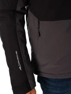 Regatta Highton Stretch Padded Jacket - Black/Ash -Standout Fashion Shop 49065e