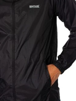 Regatta Pack It Jacket Waterproof Jacket - Black 10 Regatta Pack It Jacket Waterproof Jacket - Black -Standout Fashion Shop 49069d