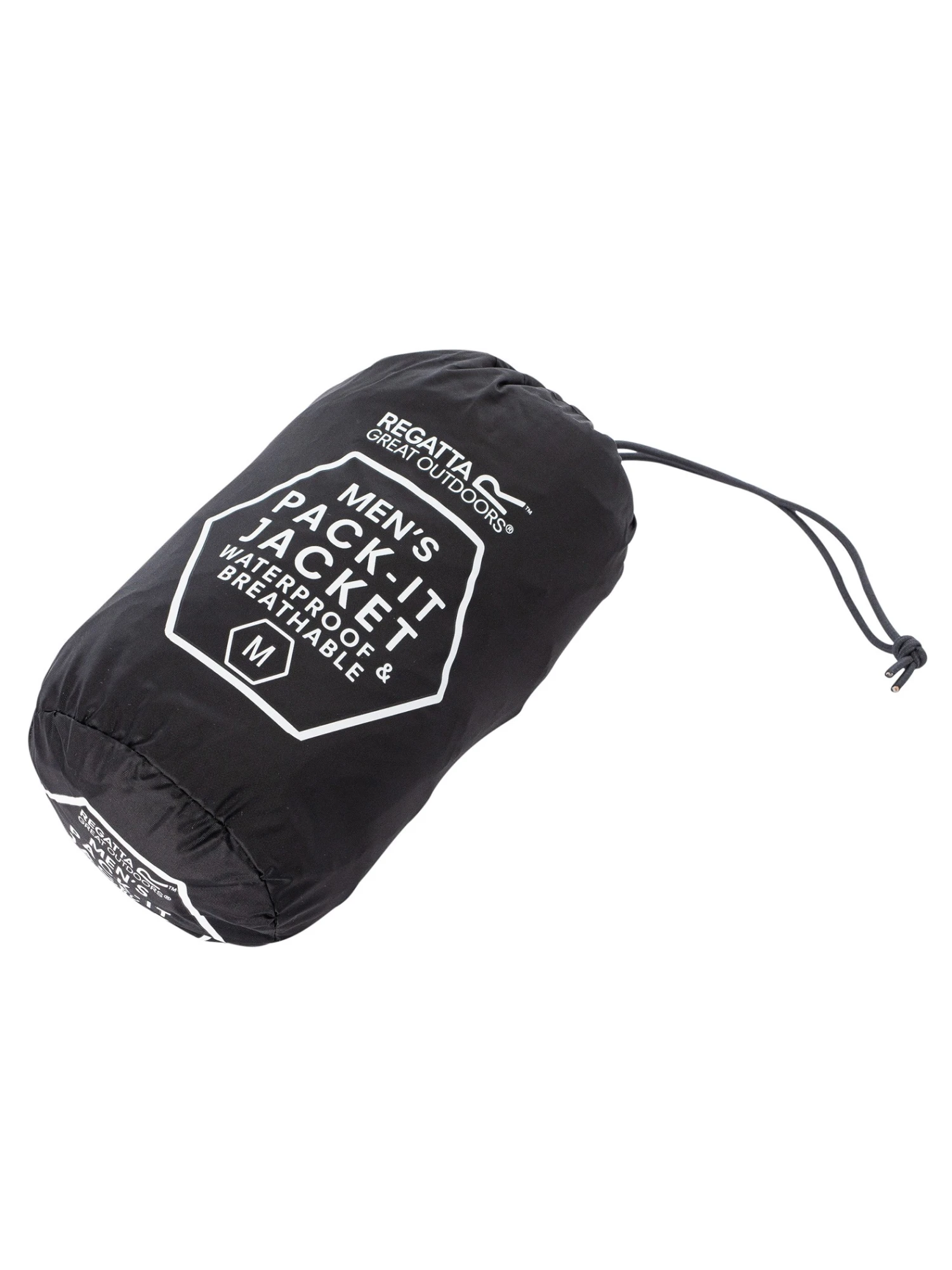 Regatta Pack It Jacket Waterproof Jacket - Black 6 Regatta Pack It Jacket Waterproof Jacket - Black - Image 6